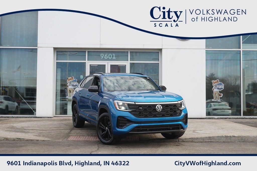 2025 Volkswagen Atlas Cross Sport 2.0T SEL R-Line Black