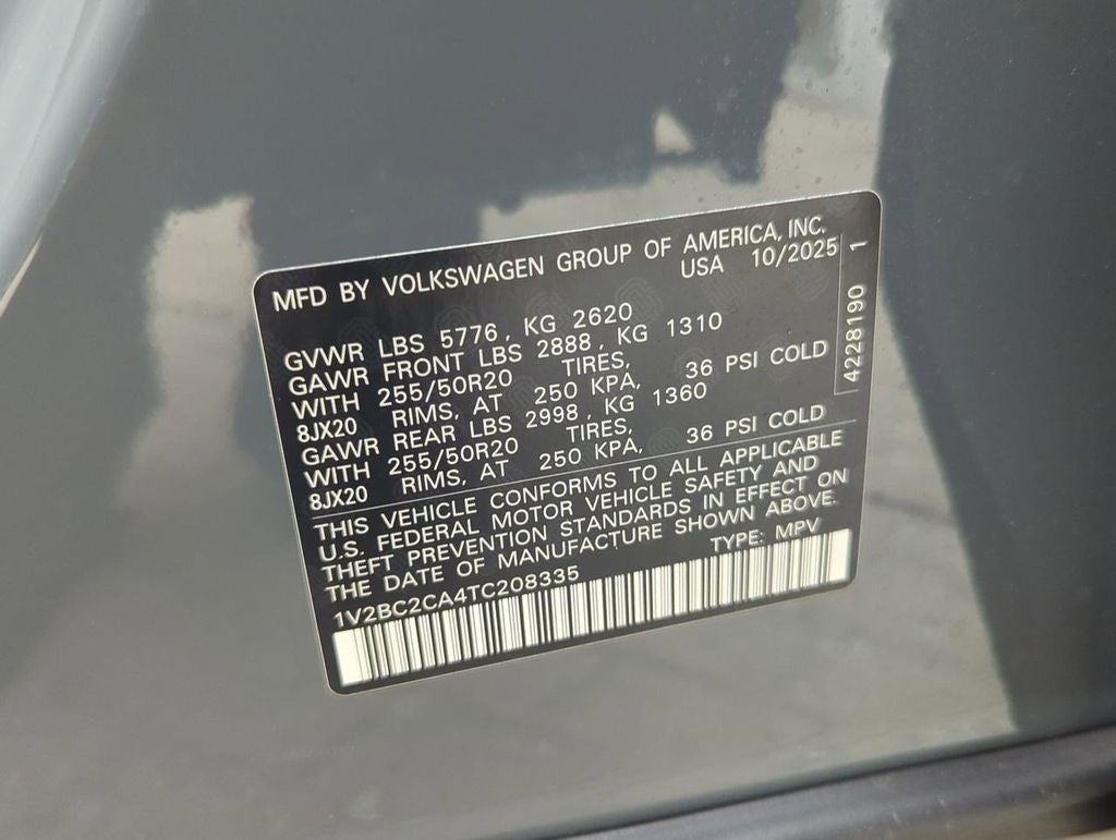 2026 Volkswagen Atlas Cross Sport 2.0T SEL