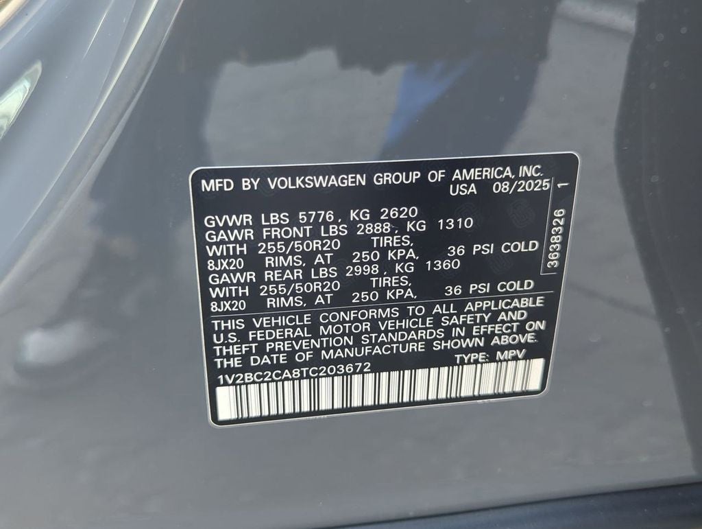 2026 Volkswagen Atlas Cross Sport 2.0T SEL