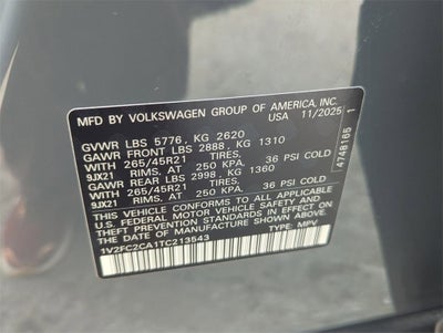 2026 Volkswagen Atlas Cross Sport 2.0T SEL Premium R-Line