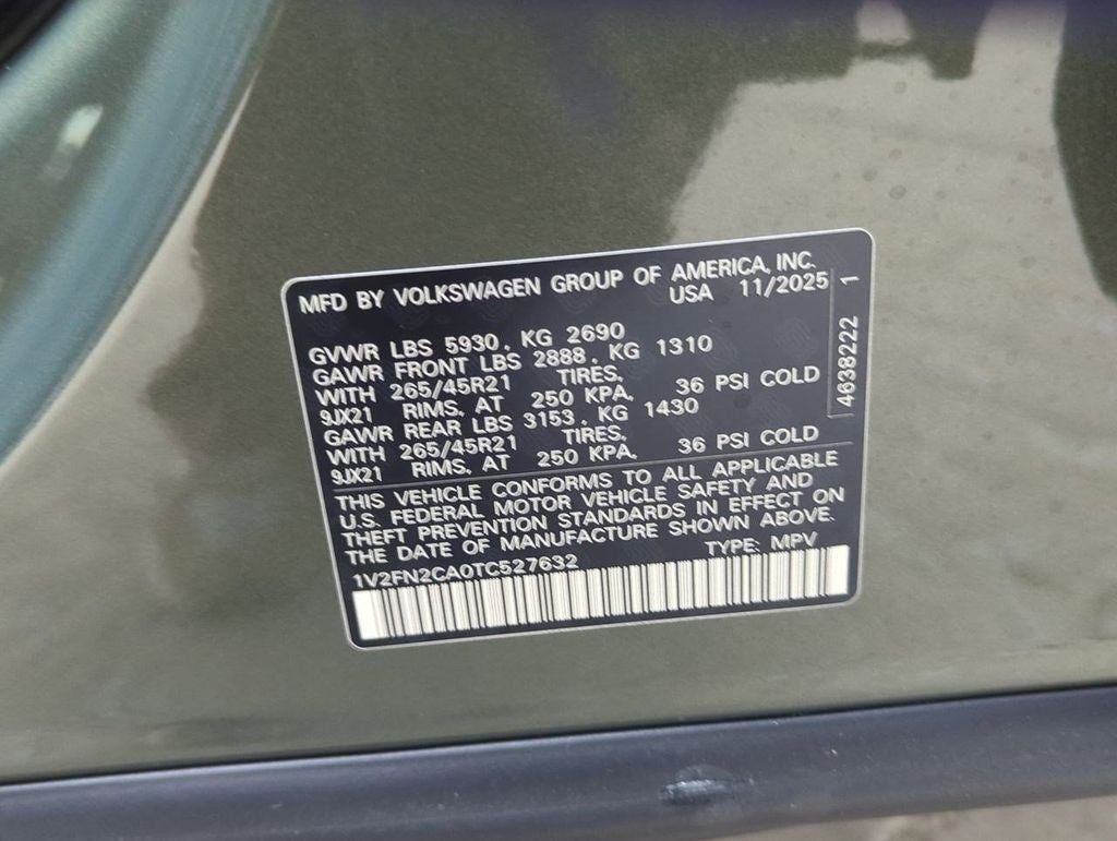 2026 Volkswagen Atlas 2.0T SEL Premium R-Line
