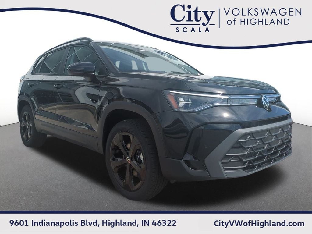 2025 Volkswagen Taos 1.5T SE Black