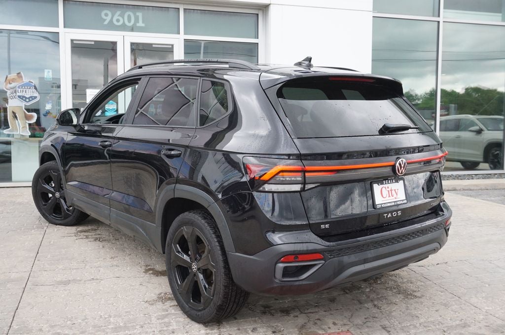 2025 Volkswagen Taos 1.5T SE Black