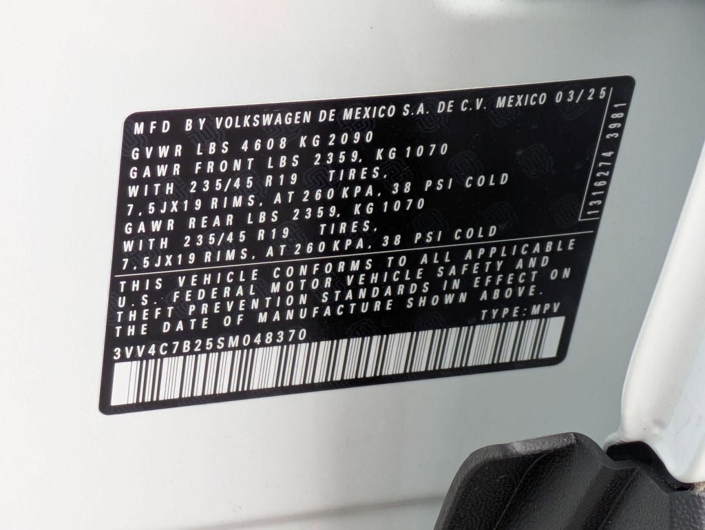 2025 Volkswagen Taos 1.5T SEL