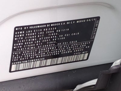 2025 Volkswagen Tiguan 2.0T S