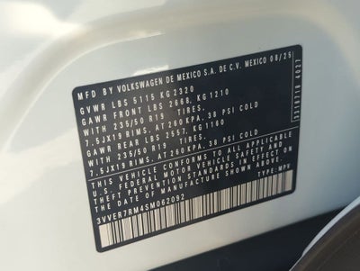 2025 Volkswagen Tiguan 2.0T SE