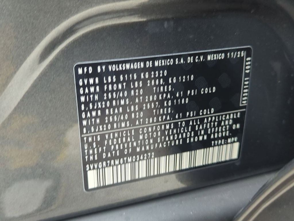 2026 Volkswagen Tiguan 2.0T SE R-Line Black