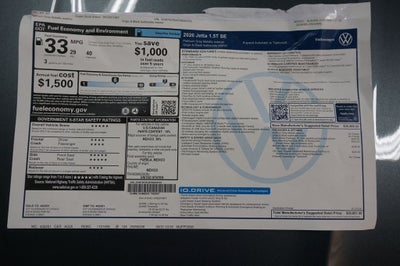2026 Volkswagen Jetta 1.5T SE