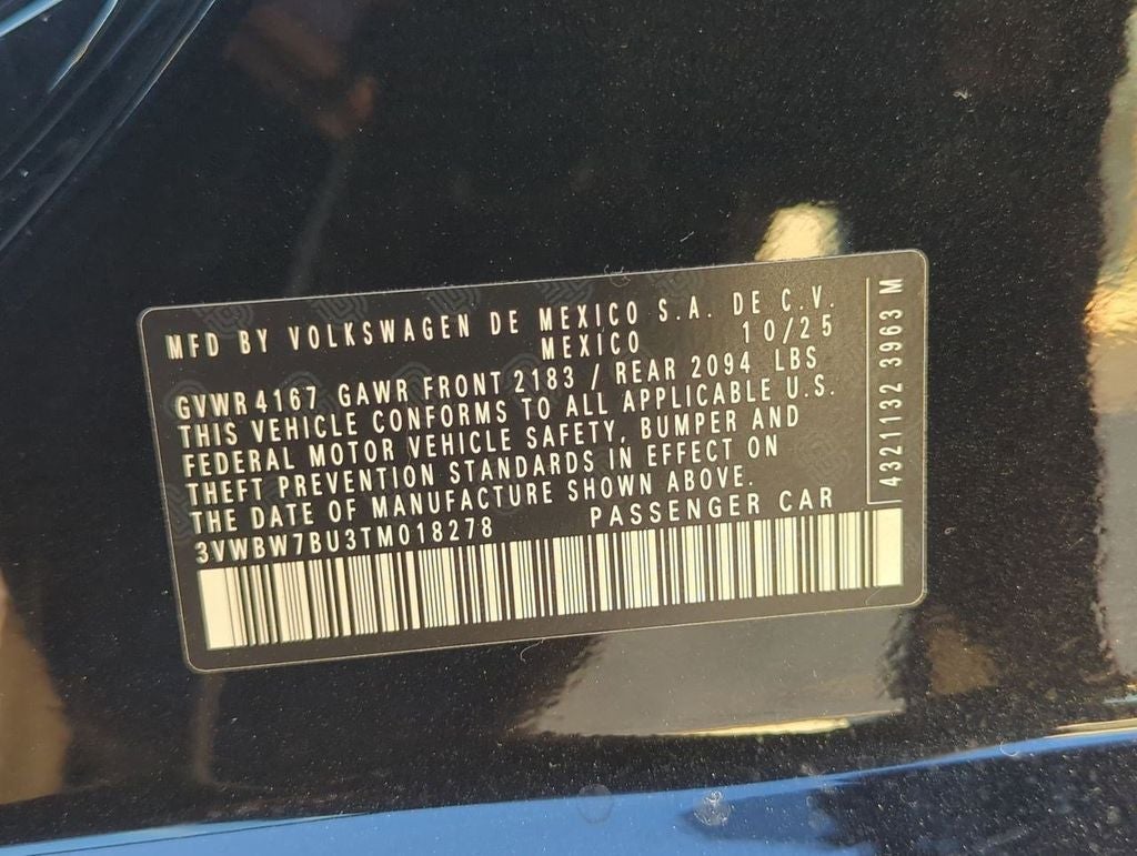 2026 Volkswagen Jetta 1.5T Sport