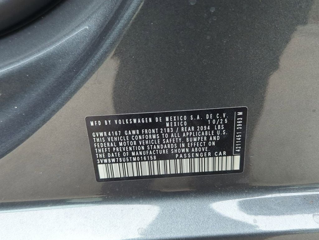 2026 Volkswagen Jetta 1.5T Sport