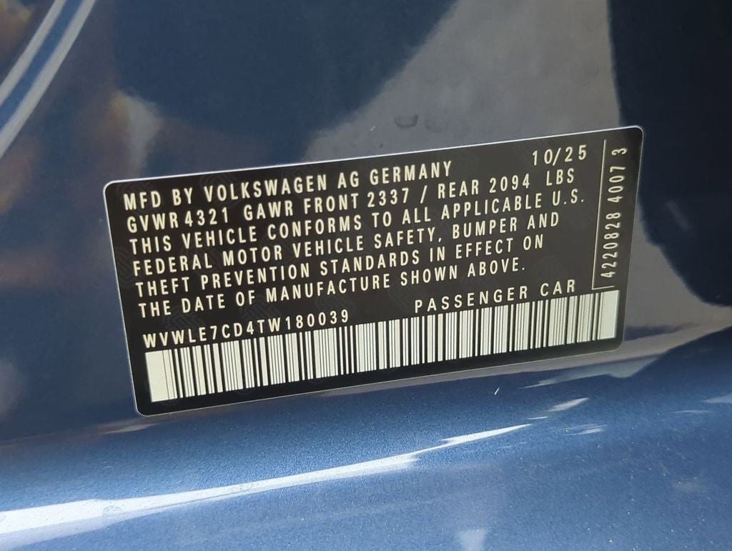 2026 Volkswagen Golf GTI 2.0T S