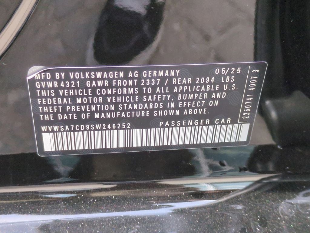 2025 Volkswagen Golf GTI 2.0T SE