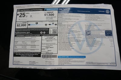 2026 Volkswagen Tiguan 2.0T SE