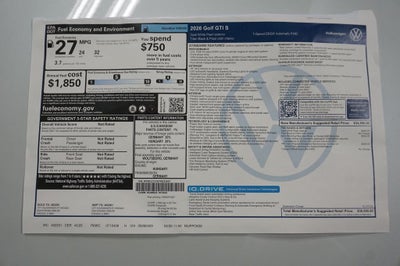 2026 Volkswagen Golf GTI 2.0T S