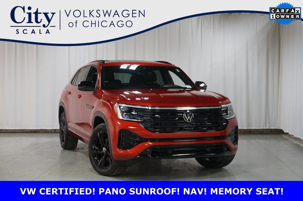 2025 Volkswagen Atlas Cross Sport 2.0T SEL R-Line Black