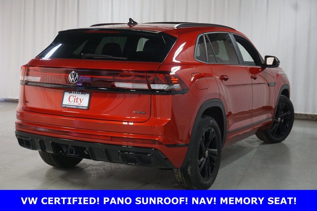 2025 Volkswagen Atlas Cross Sport 2.0T SEL R-Line Black