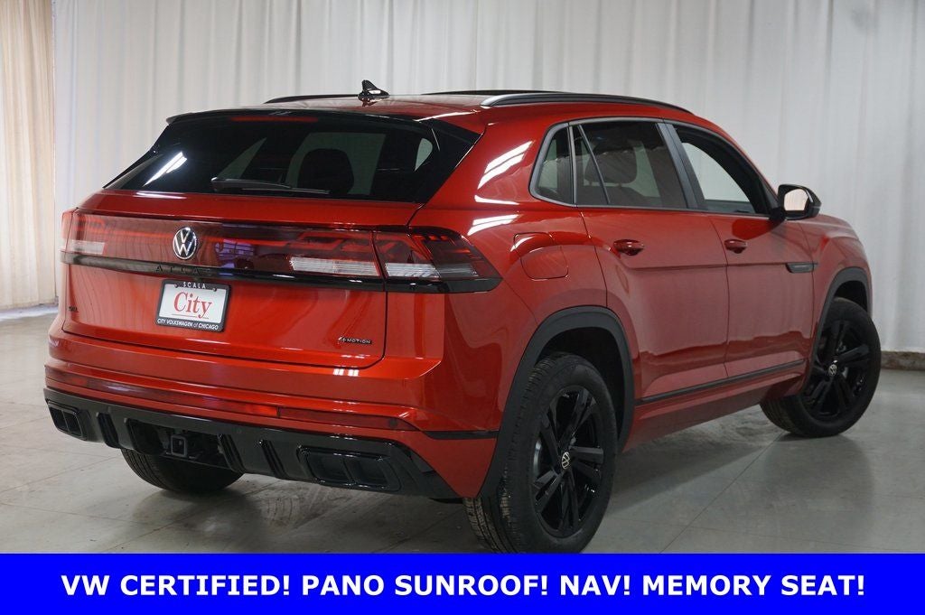 2025 Volkswagen Atlas Cross Sport 2.0T SEL R-Line Black