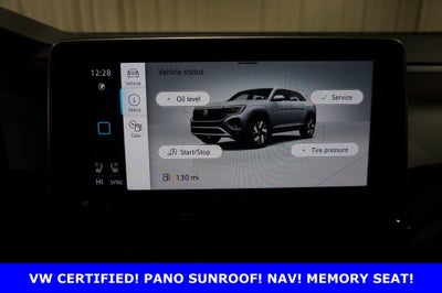 2025 Volkswagen Atlas Cross Sport 2.0T SEL R-Line Black