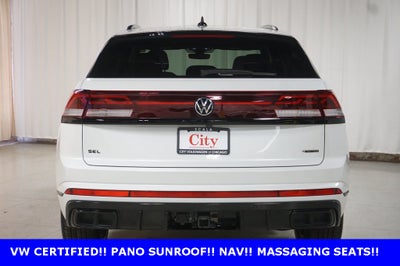 2025 Volkswagen Atlas Cross Sport 2.0T SEL R-Line Black