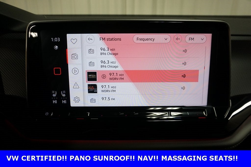 2025 Volkswagen Atlas Cross Sport 2.0T SEL R-Line Black