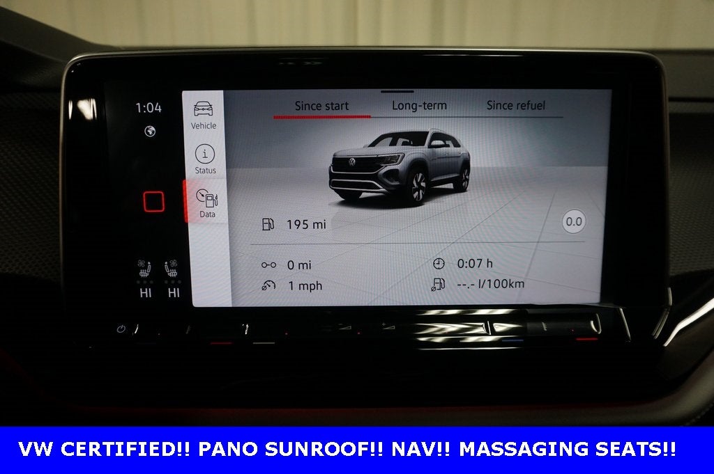 2025 Volkswagen Atlas Cross Sport 2.0T SEL R-Line Black