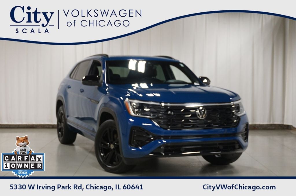 2025 Volkswagen Atlas Cross Sport 2.0T SEL R-Line Black