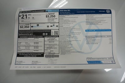 2026 Volkswagen Atlas 2.0T SEL