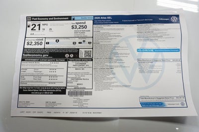 2026 Volkswagen Atlas 2.0T SEL