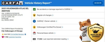 2025 Volkswagen Atlas 2.0T SEL