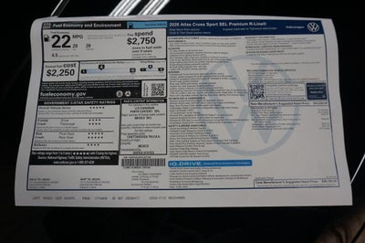 2026 Volkswagen Atlas Cross Sport 2.0T SEL Premium R-Line