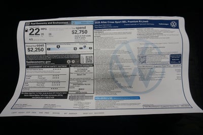 2026 Volkswagen Atlas Cross Sport 2.0T SEL Premium R-Line