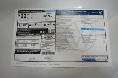 2026 Volkswagen Atlas Cross Sport 2.0T SEL Premium R-Line