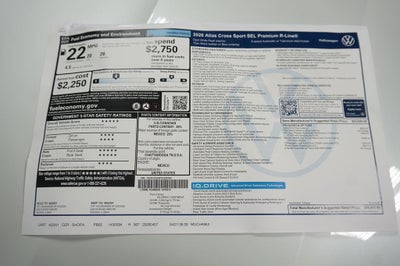 2026 Volkswagen Atlas Cross Sport 2.0T SEL Premium R-Line