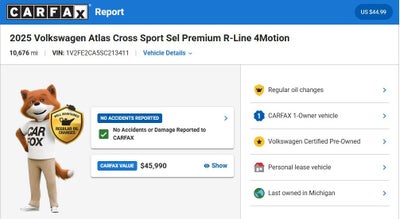 2025 Volkswagen Atlas Cross Sport 2.0T SEL Premium R-Line