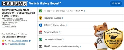 2021 Volkswagen Atlas Cross Sport 3.6L V6 SEL Premium R-Line