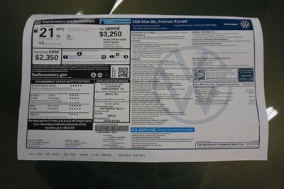 2026 Volkswagen Atlas 2.0T SEL Premium R-Line