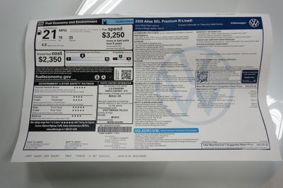 2026 Volkswagen Atlas 2.0T SEL Premium R-Line