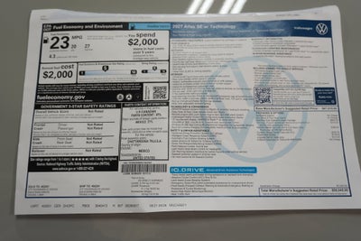 2027 Volkswagen Atlas SE w/Technology