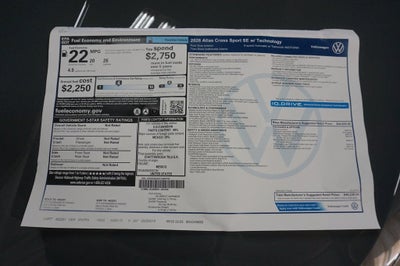 2026 Volkswagen Atlas Cross Sport 2.0T SE w/Technology