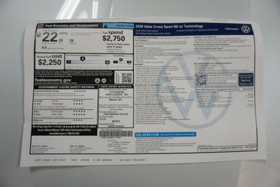 2026 Volkswagen Atlas Cross Sport 2.0T SE w/Technology
