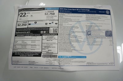2026 Volkswagen Atlas Cross Sport 2.0T SE w/Technology