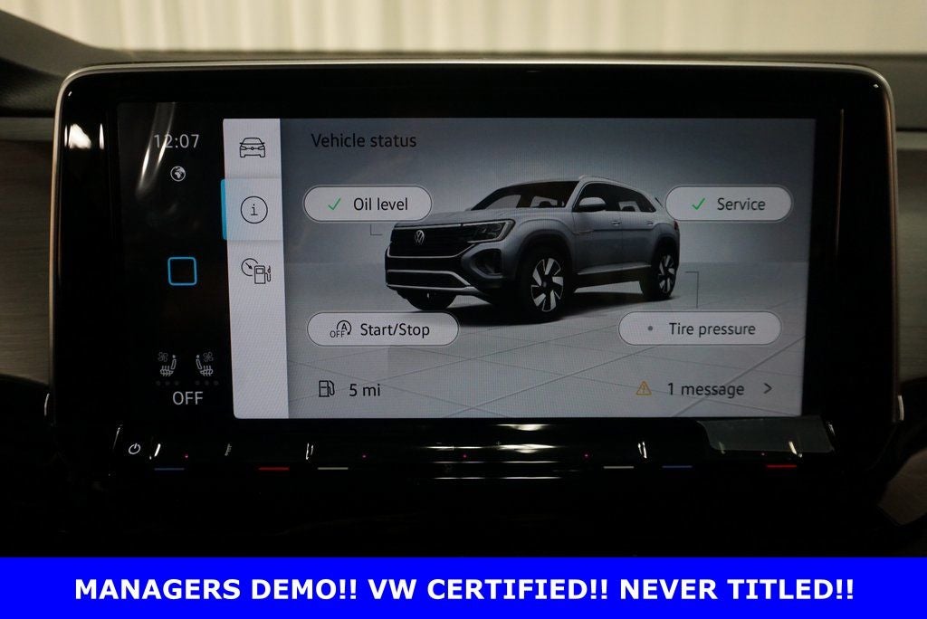 2025 Volkswagen Atlas Cross Sport 2.0T SE w/Technology