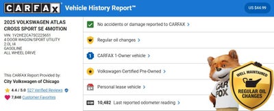 2025 Volkswagen Atlas Cross Sport 2.0T SE w/Technology