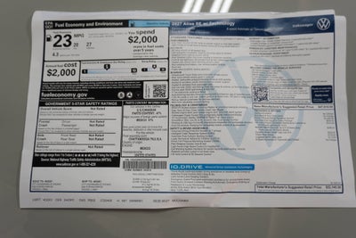 2027 Volkswagen Atlas SE w/Technology