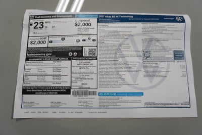 2027 Volkswagen Atlas SE w/Technology