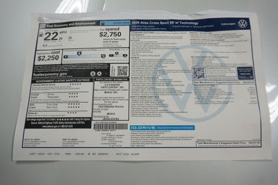 2026 Volkswagen Atlas Cross Sport 2.0T SE w/Technology
