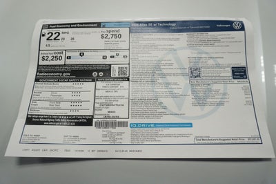 2026 Volkswagen Atlas 2.0T SE w/Technology