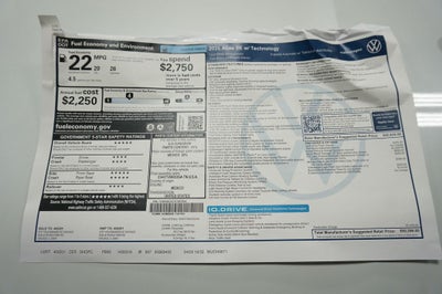 2026 Volkswagen Atlas 2.0T SE w/Technology