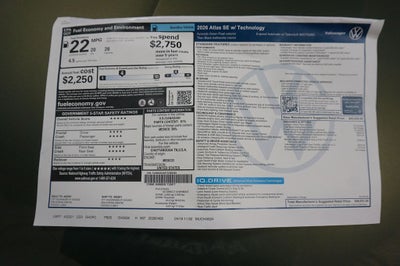 2026 Volkswagen Atlas 2.0T SE w/Technology