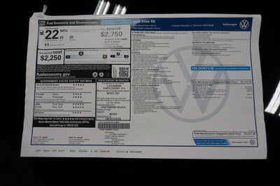 2026 Volkswagen Atlas 2.0T SE